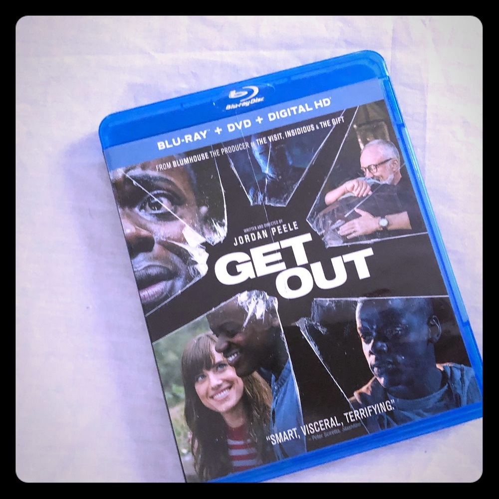 Blue ray and DVD 2018 GET OUT